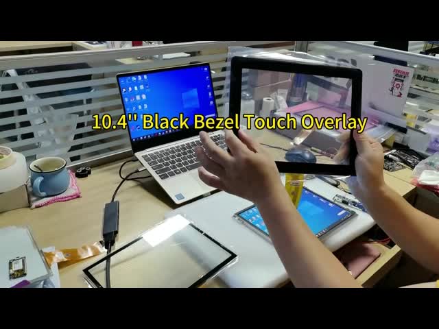 10.4 Inches Multi-touch Capacitive Touch Overlay For 10.4
