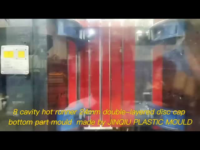16 Cavity 24-410 Disc Top Cap Up Part PP Injection Mould for 160-200T Machine