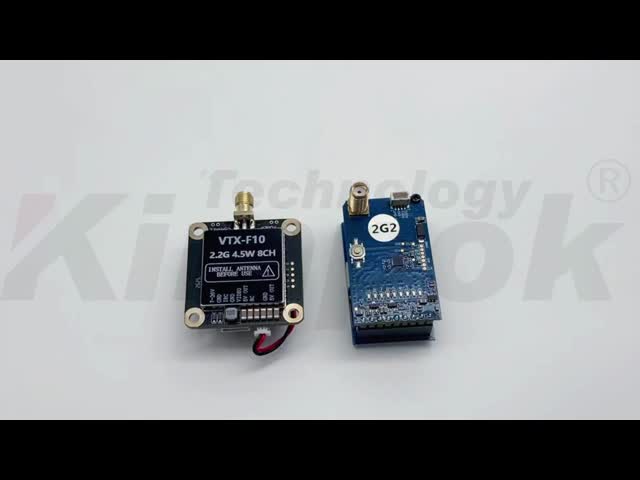 2.2 GHz帯ドローンシミュレーション送受信機組み合わせ 4.5W電力無線ビデオ伝送ドローンアクセサリー