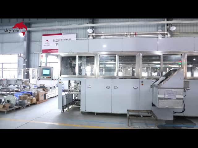 Skymen Fully Automatic Six Tank Ultrasonic Cleaning Equipment | Designed for Industrial Precision