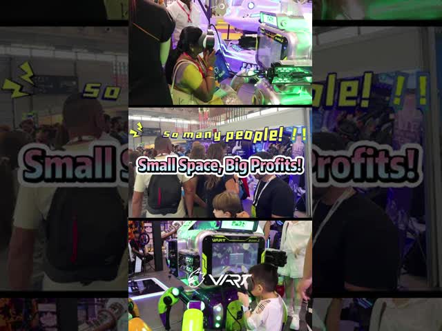 Self Service Entertainment VR Warrior Machine Dual Player VR Arcade Game Machine