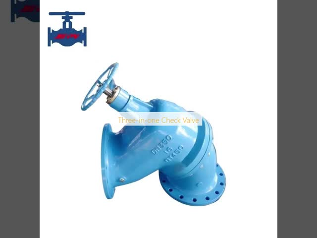 Three-in-One Check Valve for Water Steam Oil ISO Certified