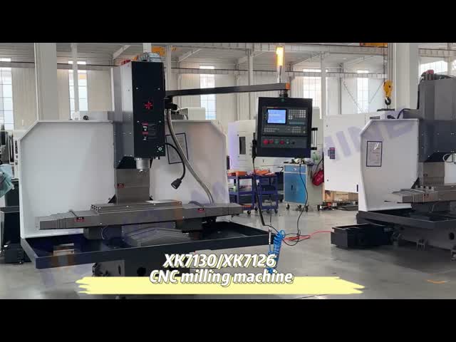 XK7126 Metal Milling CNC 3 Axis Vertical Milling Machine