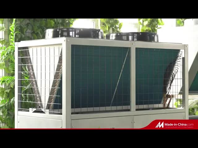 2.25m3/H Air Cooled Water Chiller Box Type Chilled Water Ac System 500t Capacity