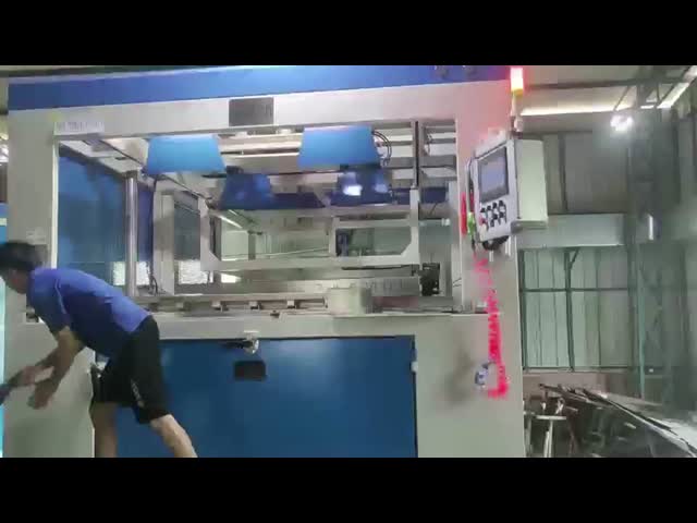 PLC Control Vacuum Forming Machine with 1600*1300*300mm Mould Size for Thick Plate 2-10mm and 15-inch Touch Screen