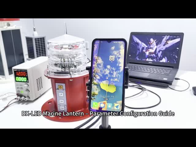 Visible Range 5-11NM, Bluetooth Configurable LED Marine Navigation Light for Buoys & Beacons