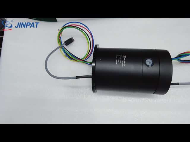 Pneumatic Hydraulic Slip Ring 30A 5-Channel with Gigabit Ethernet