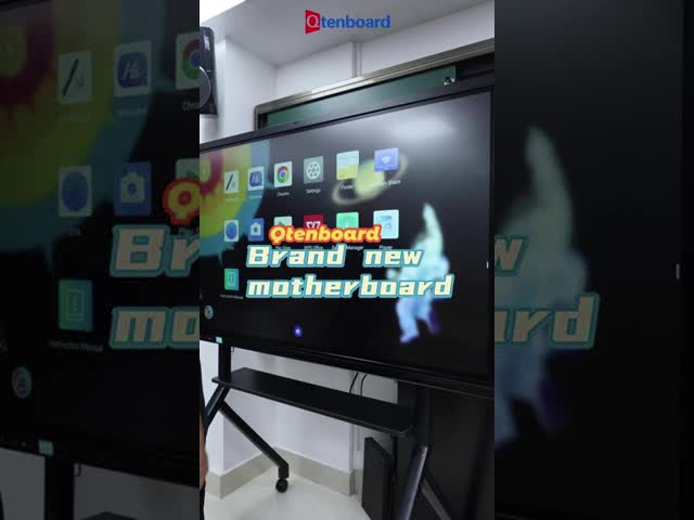 Qunmao Floor Advertising Display Advertising Screen Hotel Stand Digital Signage