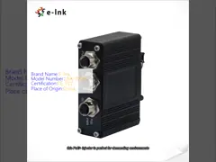 80~320VDC Power Input Industrial Gigabit PoE+ Injector