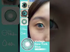 Brown Green Blue Cosmetic Contact Lenses 8.5mm Base Curve 14.2mm Diameter