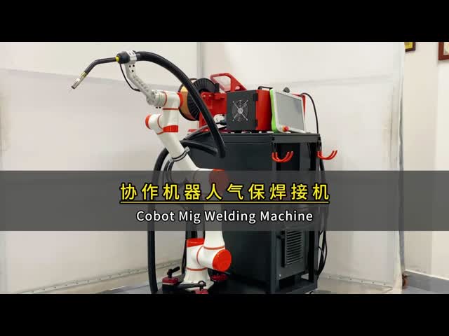 High-Speed Compact Type 6 Axis Cobot Industrial Collaborative MIG Laser Welding Machine With Robot