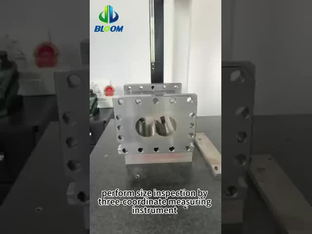 Alloy Steel Twin Screw Extruder Barrel for Reinforced Compounds