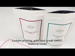 Custom Printed Stand Up Ziplock Pouch for Bath Salt Bags