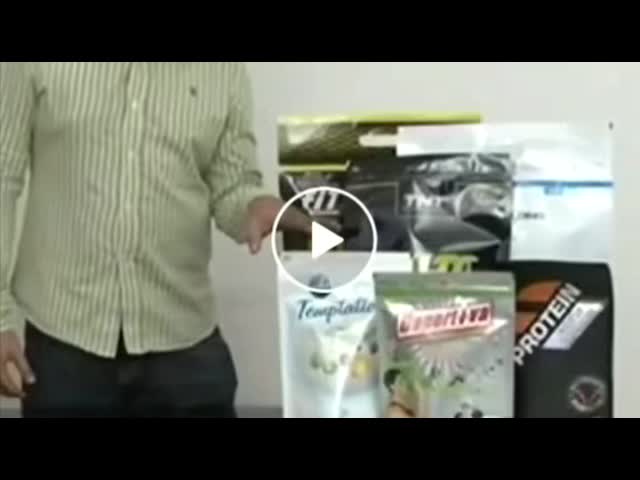 Biodegradable Custom Printed Stand Up Pouches Liquid Baby Milk / Jelly Food Pouch