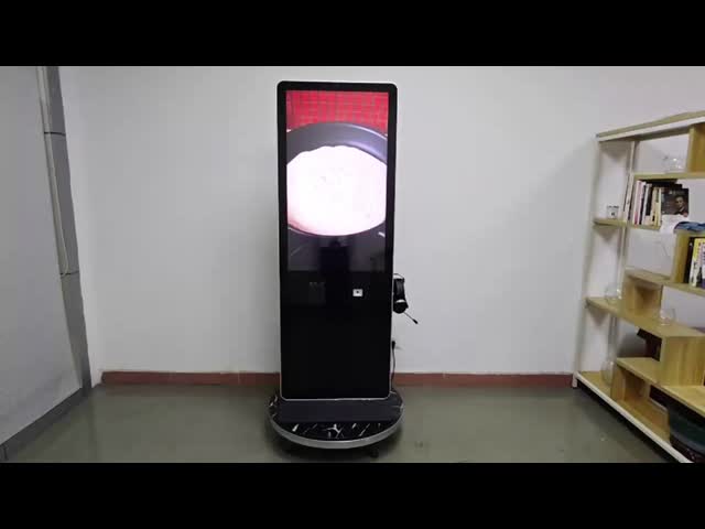 43inch Earphone Printer AI Interactive Touch Screen Kiosk with QR Code Scanner Camera