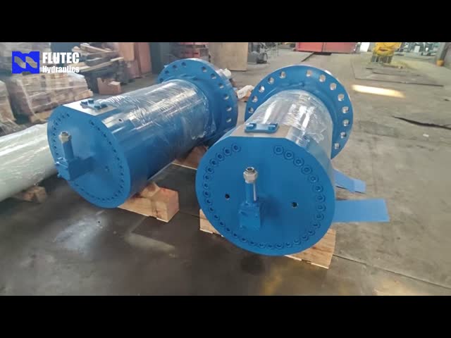Hydraulic Cylinder With MTS Transducer For Servo Press Machine