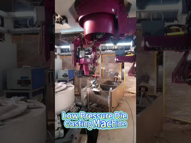 125KW Brass Low Pressure Die Casting Machine with 3x35KW Inductors