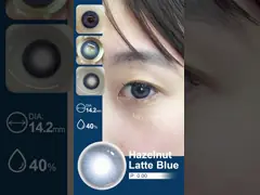MC38 Yearly Colored Contact Lenses 14.2mm Diameter Millcreek Lenses With HEMA Material