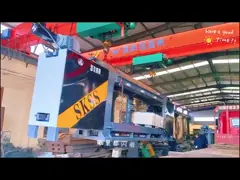 China 9.5KW Vinyl Coated Semi Automatic Chain Link Fencing Machine For 4M Width supplier