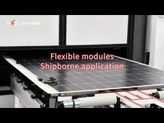 China 44 Degree Rated Operating Temperature Flexible Solar Panel 580W Monocrystalline Silicon PV Panel for Solar Energy Storage System supplier