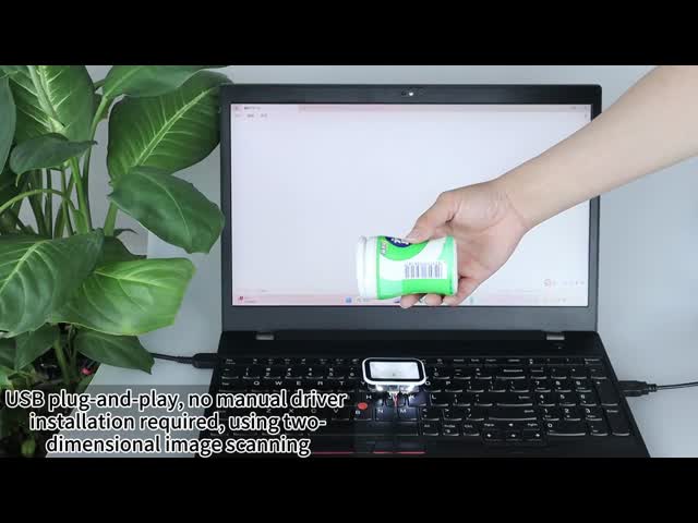 Customized Fixed Mount Barcode Reader Compact 1D Bar Code Scanner Embedded