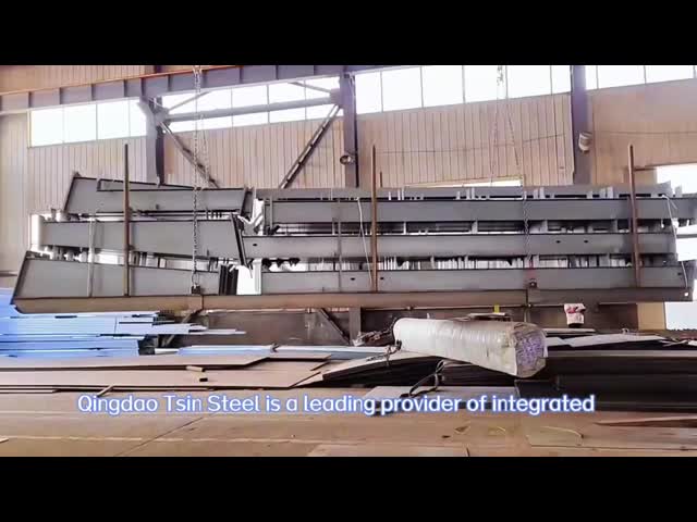 Multi Story Hotel Office Steel Structure Building Fast Install Prefabricated Construction
