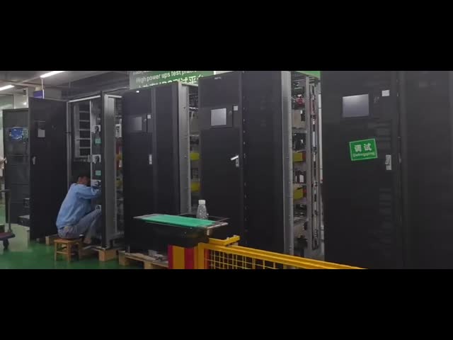 60KVA - 300KVA Modular UPS Systems With 20kVA 25kVa Power Module 60 KVA UPS Three phase