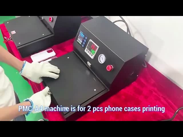 A4 3D真空昇華機 3D熱プレス 3Dモバイルカバー印刷用 省エネ