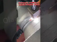 380V Voltage Flange Welding Machine for 0.8-3.2mm Welding Wire Diameter Water-cooling Method