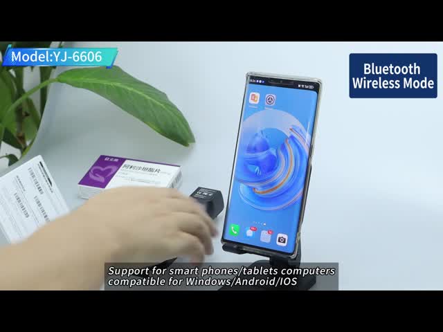 Portable Handheld CMOS Barcode Scanner High-Speed 1D 2D Qr Bar Code Reader LED Light Compatible Android Linux RS232 Manual