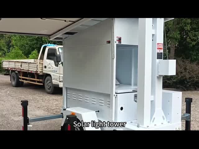 Mobile Light Tower 4m 6.5m 9m Height Telescopic Light Towers LED Diesel Light Tower Manufacturers