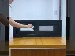 Custom Aluminum Sliding Window with Double Glaze and Insect Screen