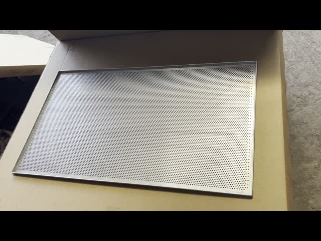 Custom Made Stainless Steel Aluminum Perforated Metal Food Drying Tray For Drying Dehydration