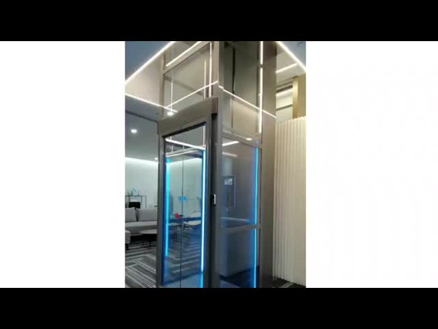 Advanced Screw-Driven Elevator | Stainless Steel Cabin with PLC Control