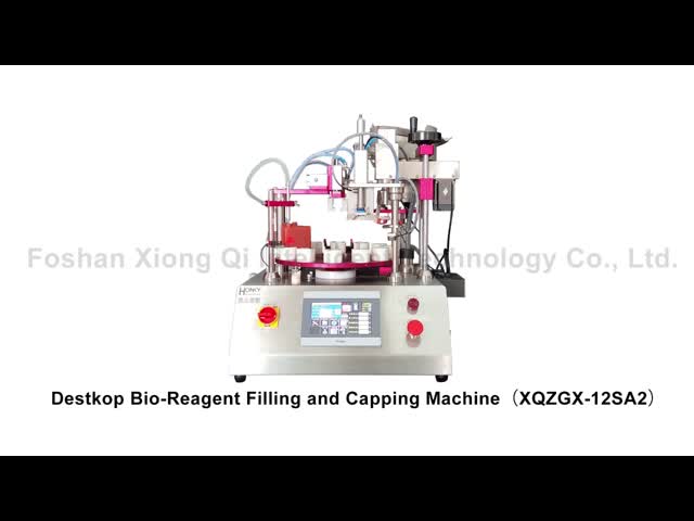 25ml Filling Range 2000 Bottle per Hour Automatic Capping Machine with Ceramic Pump for Reagent