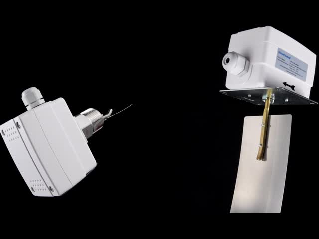 250V 8A IP65 Air Flow Proving Switch Stainless Steel Paddle