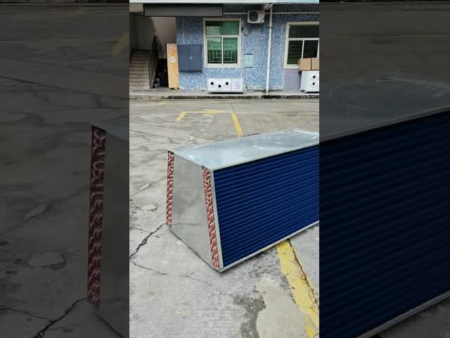 Air Cooled / Water Cooled Finned Condenser Customized Finned Tube Condenser
