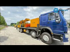 Multi-functional Full Hydraulic Waterwell Drilling Rig / core drilling rig, drilling Depth 650m