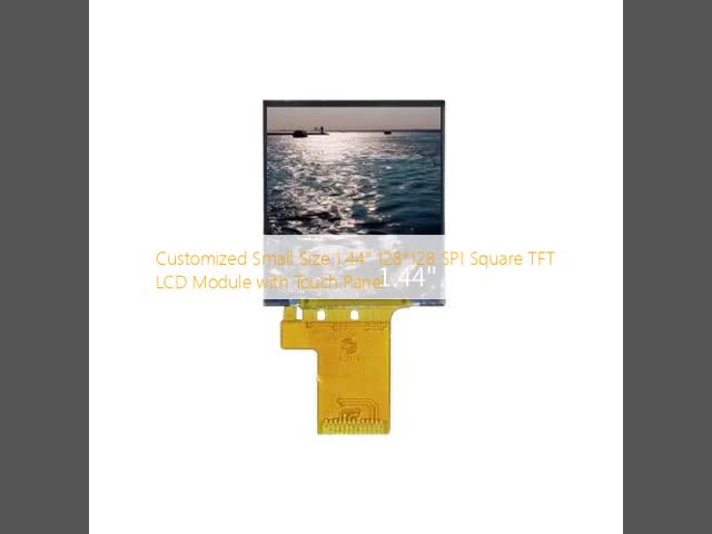 128x128 Resolution Small TFT Displays SPI Interface TFT Touch Panel 1.44 Inch