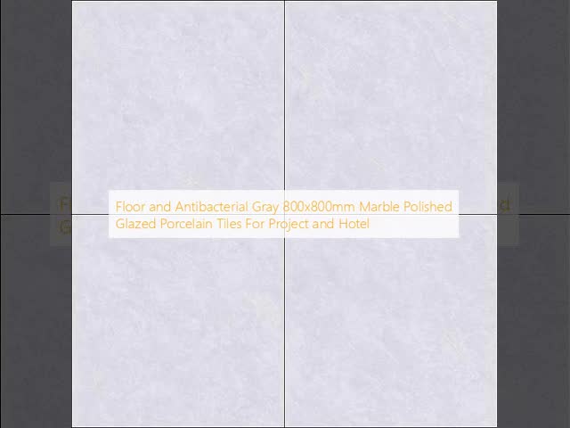 800x800mm Polished Glazed Porcelain Tiles Acid-Resistant Antibacterial