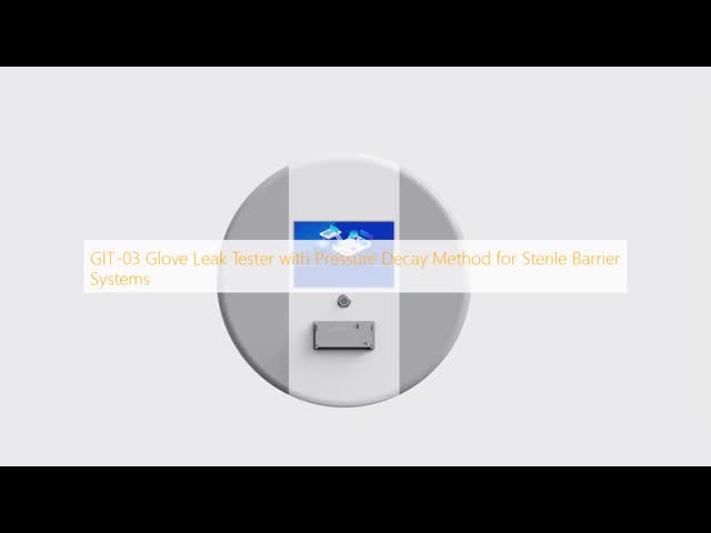 GIT-03 Glove Leak Tester With Pressure Decay Method For Sterile Barrier Systems