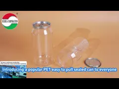 330ml PET Beverage Cans for Juice and Soft Drinks - Cold Fill