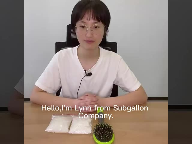 Sungallon High Quality Comfortable TPE Thermoplastic Elastomer Granules Premium Molding Material for Pet Brushes