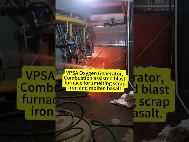 Energy Saving Automatic VPSA Oxygen Generator  Oxygen Plant 600 Nm3/h 93% Purity