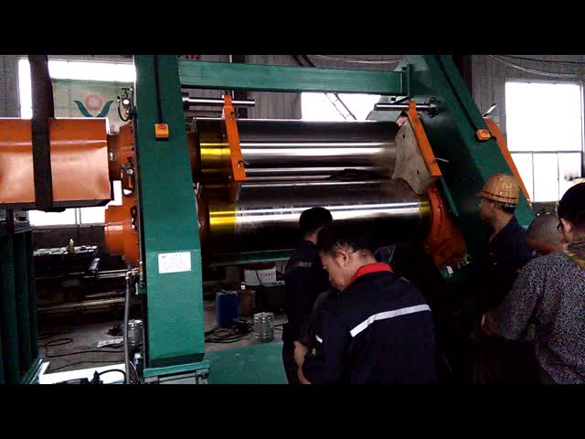 2 Roll Calender Machine For Rubber Manufacturing Process Low Maintenance