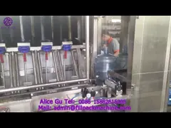 Rotary 1800*1550*1750mm 900BPH 5 Gallon Bottle Washer