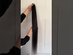 38inch 40inch Natural Black Straight Virgin Human Hair Bundles For Sale