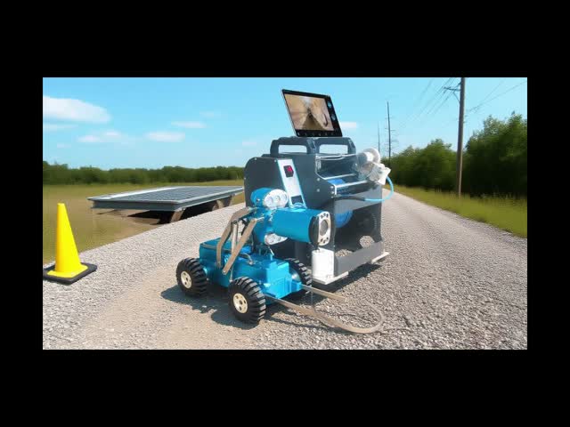 Crawler System CCTV Sewer Inspection , High Definition CCTV Inspection Camera