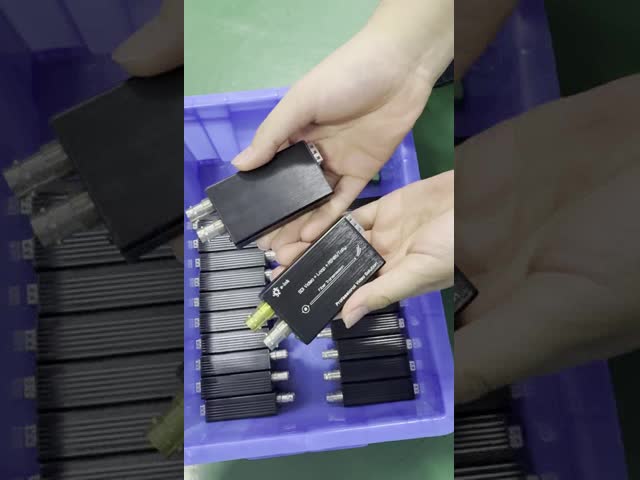 E-link Mini HD-SDI Fiber Converter with Tally & RS485 Loop Out