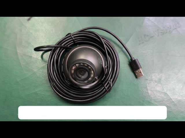 USB 2MP HD Car Camera with Infrared Night Vision Metal Dome Monitoring Camera